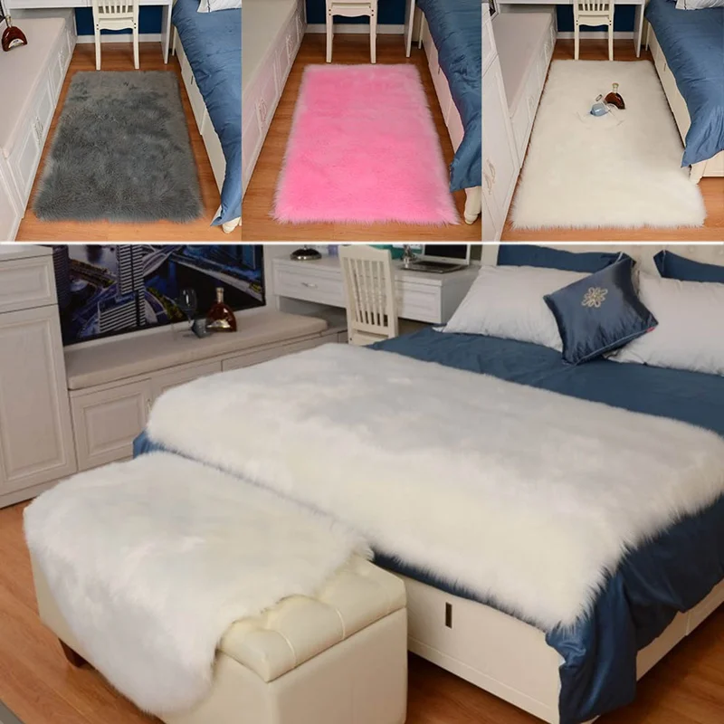Hot sale Faux Sheepskin Chair Cover 3 Colors Warm Hairy Wool Carpet Seat Pad long Skin Fur Plain Fluffy Area Rugs Washable
Hot sale Faux Sheepskin Chair Cover 3 Colors Warm Hairy Wool Carpet Seat Pad long Skin Fur Plain Fluffy Area Rugs Washable