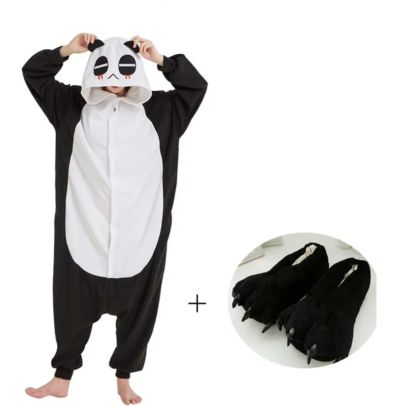 Panda Kigurumi Pajamas For Women Fleece Bear Adult Onesies Bodysuit Winter Sleepwear Men Cosplay Party Pyjamas Halloween Costume
Panda Kigurumi Pajamas For Women Fleece Bear Adult Onesies Bodysuit Winter Sleepwear Men Cosplay Party Pyjamas Halloween Costume