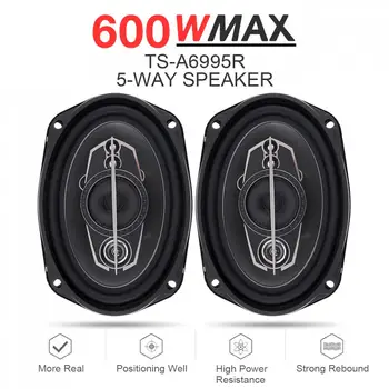 2pcs 6x9 Inch 600W 5 Way Car Coaxial Hifi Speakers Auto Music Stereo Full Range Frequency Speaker Non-destructive Installation
2pcs 6x9 Inch 600W 5 Way Car Coaxial Hifi Speakers Auto Music Stereo Full Range Frequency Speaker Non-destructive Installation