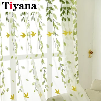 Tiyana Rustic Green Willow Tulle Curtain Modern White Sheer Curtain Window Tulle for Living Room Door Kitchen Decor Yarn P272D3
Tiyana Rustic Green Willow Tulle Curtain Modern White Sheer Curtain Window Tulle for Living Room Door Kitchen Decor Yarn P272D3