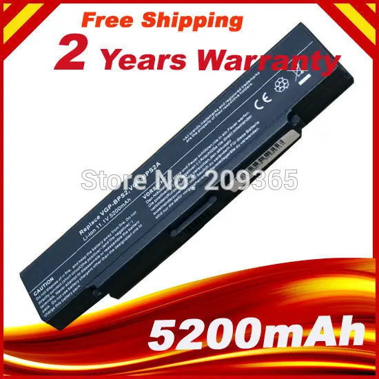 NEW replacement laptop battery for SONY BPS2 VGP-BPS2, VGP-BPS2A, VGP-BPS2B, VGP-BPS2C battery
NEW replacement laptop battery for SONY BPS2 VGP-BPS2, VGP-BPS2A, VGP-BPS2B, VGP-BPS2C battery
