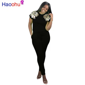 HAOOHU Sequin Two Piece Set Tracksuit Festival Top and Bodycon Pant Sweat Suits Summer Matching Sets 2 Piece Outfits for Women
HAOOHU Sequin Two Piece Set Tracksuit Festival Top and Bodycon Pant Sweat Suits Summer Matching Sets 2 Piece Outfits for Women