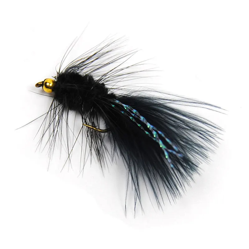 10PCS Woolly Bugger Streamer Flies Flashabou Crystal Tail Trout Salmon Fly Fishing Lures #8
10PCS Woolly Bugger Streamer Flies Flashabou Crystal Tail Trout Salmon Fly Fishing Lures #8
