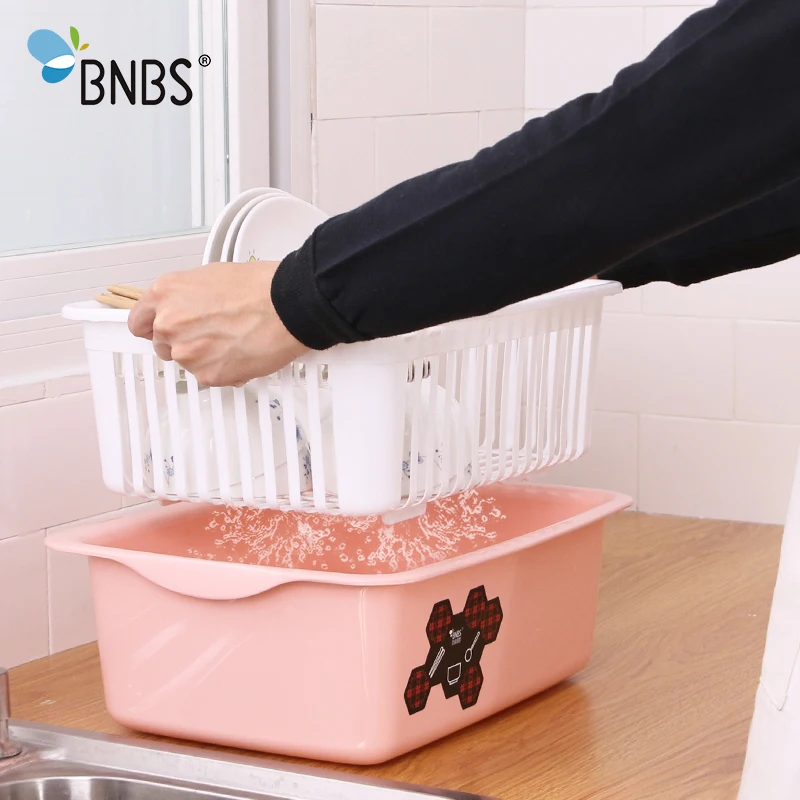 BNBS маленькая сушилка для мытья посуды органайзер тарелка полка кухонная