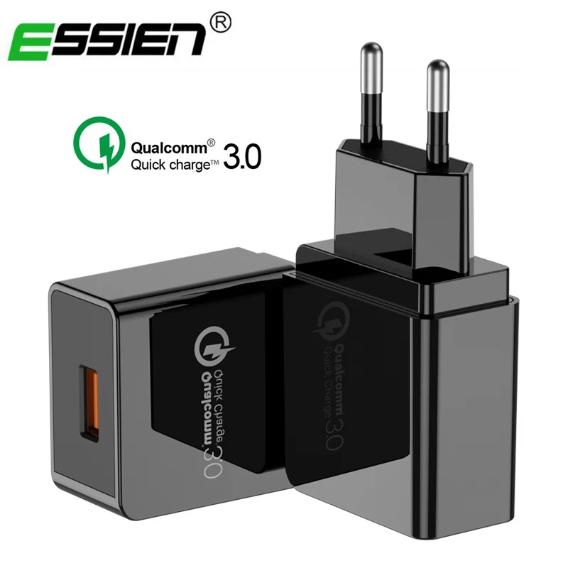 18W USB Charger EU Wall Quick Charge 3.0 Fast Charger QC3.0 QC2.0 Adapter For iPhone X 7 Samsung Xiaomi Mobile Phone Chargers
18W USB Charger EU Wall Quick Charge 3.0 Fast Charger QC3.0 QC2.0 Adapter For iPhone X 7 Samsung Xiaomi Mobile Phone Chargers