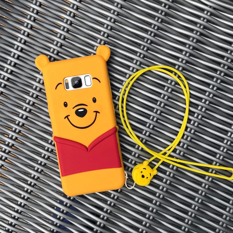 Cute Cartoon Winnie Pooh Phone Case for Samsung S7Edge S8 S8Plus Soft TPU Silicone Phone Shell for Samsung S9 S9Plus Note8 Cover
Cute Cartoon Winnie Pooh Phone Case for Samsung S7Edge S8 S8Plus Soft TPU Silicone Phone Shell for Samsung S9 S9Plus Note8 Cover