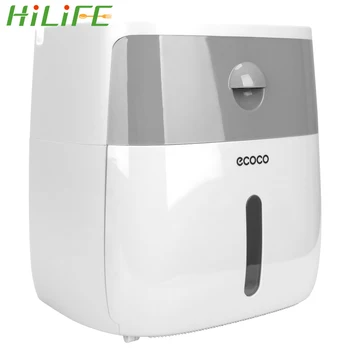 HILIFE Bath Toilet Paper Holder Creative Plastic Tissue Paper Box Wall Mounted Paper Storage Box Tissue Holder
HILIFE Bath Toilet Paper Holder Creative Plastic Tissue Paper Box Wall Mounted Paper Storage Box Tissue Holder
