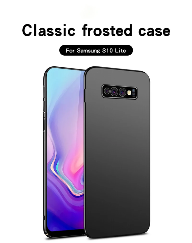Slim Hard PC Case For galaxy S10 Plus Shockproof Funda Case Matte Armor Back Cover For For Samsung galaxy S10 S10e
Slim Hard PC Case For galaxy S10 Plus Shockproof Funda Case Matte Armor Back Cover For For Samsung galaxy S10 S10e