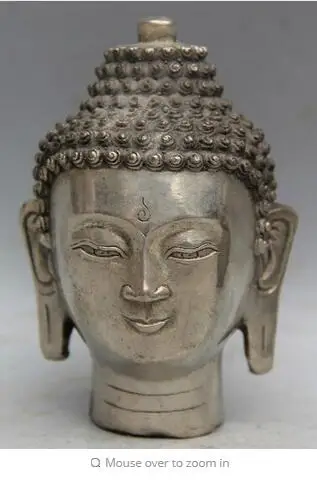 decoration copper silver factory outlets Tibet Buddhism Silver Shakyamuni Amitabha Buddha Head Bust statue sculpture
decoration copper silver factory outlets Tibet Buddhism Silver Shakyamuni Amitabha Buddha Head Bust statue sculpture