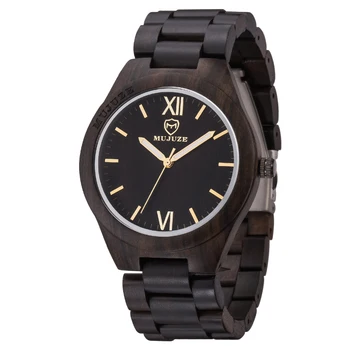 Top Luxury Brand Wooden Wrist Watch Unique Men's Wood Watches Fashion Black Sandalwood Watch Men Clock saat reloj hombre relogio
Top Luxury Brand Wooden Wrist Watch Unique Men's Wood Watches Fashion Black Sandalwood Watch Men Clock saat reloj hombre relogio