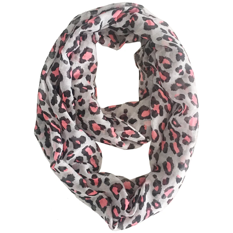 2019 Lightweight Infinity Women's Small Scarf Leopard Print Polyester Lady Ring Scarves Soft Sheer Spring Loop Scarfs 180*47 cm
2019 Lightweight Infinity Women's Small Scarf Leopard Print Polyester Lady Ring Scarves Soft Sheer Spring Loop Scarfs 180*47 cm
