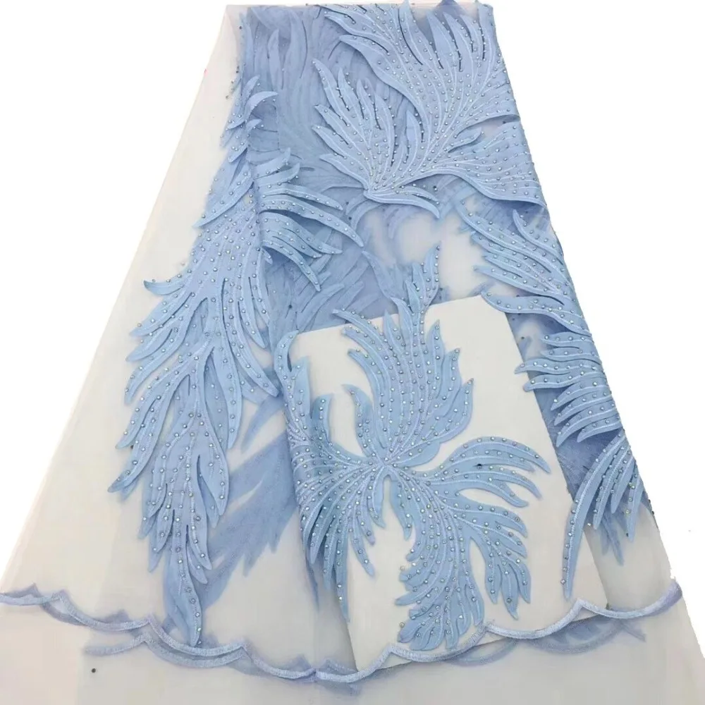 2018 Latest Sky Blue African Laces Fabrics Embroidered Wedding Lace 3D Party Dress
2018 Latest Sky Blue African Laces Fabrics Embroidered Wedding Lace 3D Party Dress