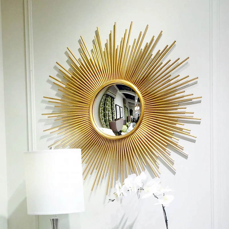 creative sun wall Hanging mirror vintage statue home decor crafts wall decoration bedroom parlor Metal glass Decorative Mirrors
creative sun wall Hanging mirror vintage statue home decor crafts wall decoration bedroom parlor Metal glass Decorative Mirrors