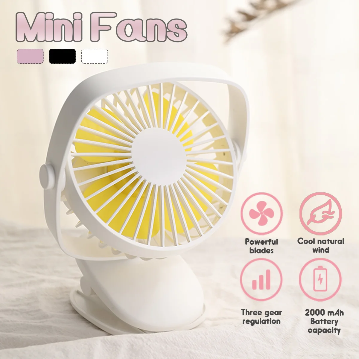 Mini Electric USB Rechargeable Air Conditioner Cooling Fan Clip Desk Fan Home Student Dormitory Portable Desktop Office Fan
Mini Electric USB Rechargeable Air Conditioner Cooling Fan Clip Desk Fan Home Student Dormitory Portable Desktop Office Fan