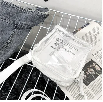 Summer Men Street Tide PVC Jelly Messenger Bags Youth Cross Body Simple Style Letter Bags Unisex Clear Transparent Flap Bag D606
Summer Men Street Tide PVC Jelly Messenger Bags Youth Cross Body Simple Style Letter Bags Unisex Clear Transparent Flap Bag D606