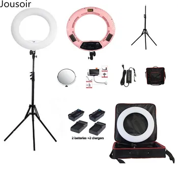 Pink FS-480II Yidoblo Bio-color adjustable beauty salon make up 48W Ring Light LED Lamp+ 2M stand +Bag + batteries CD50
Pink FS-480II Yidoblo Bio-color adjustable beauty salon make up 48W Ring Light LED Lamp+ 2M stand +Bag + batteries CD50