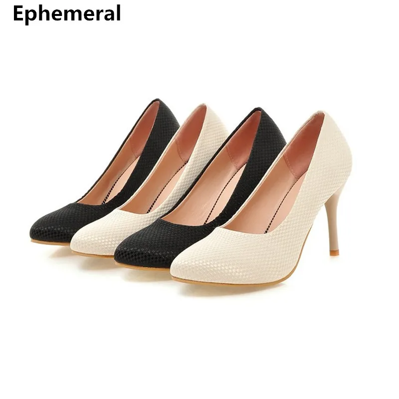 Female shoes super high heels snake texture white black party pumps dress for lades zapatos stilettos de mujer plus size 43-34
Female shoes super high heels snake texture white black party pumps dress for lades zapatos stilettos de mujer plus size 43-34