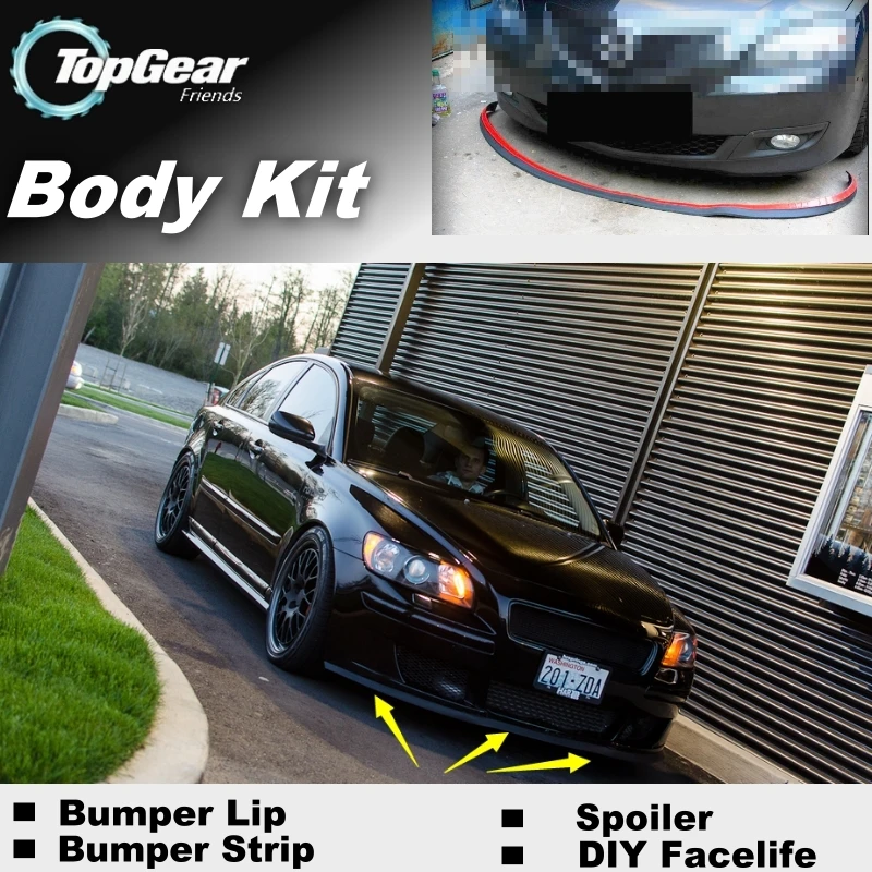Bumper Lip Deflector Lips For Volvo S40 S40L Front Spoiler Skirt For TG Friends to Car Tuning View / Body Kit / Strip
Bumper Lip Deflector Lips For Volvo S40 S40L Front Spoiler Skirt For TG Friends to Car Tuning View / Body Kit / Strip