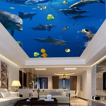 beibehang Custom Wallpapers Happy Ocean World Dolphins Zenith Ceilings House Decorative Paintings
beibehang Custom Wallpapers Happy Ocean World Dolphins Zenith Ceilings House Decorative Paintings
