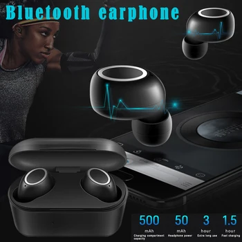 Bluetooth 5.0 Wireless Earphone Mini Headset Touching Control 3D Stereo Bass Built-in Mic NK-Shopping
Bluetooth 5.0 Wireless Earphone Mini Headset Touching Control 3D Stereo Bass Built-in Mic NK-Shopping