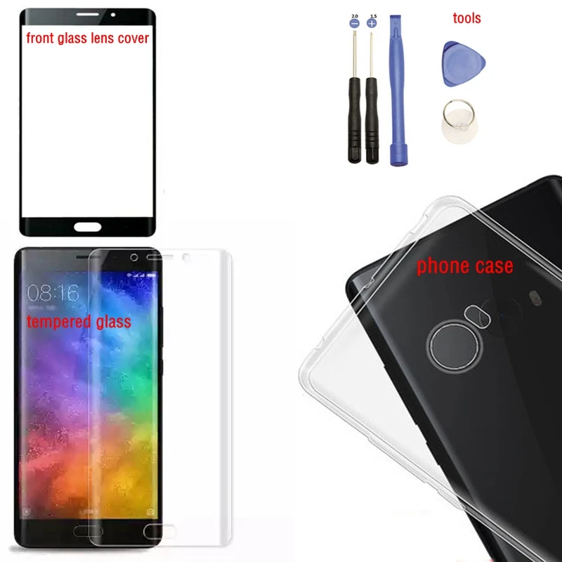 XM0182 For Xiaomi Mi Note2 Note 2 LCD Touch Outer Panel Front Glass Lens +Soft phone case+Screen Tempered Glass Replace part
XM0182 For Xiaomi Mi Note2 Note 2 LCD Touch Outer Panel Front Glass Lens +Soft phone case+Screen Tempered Glass Replace part