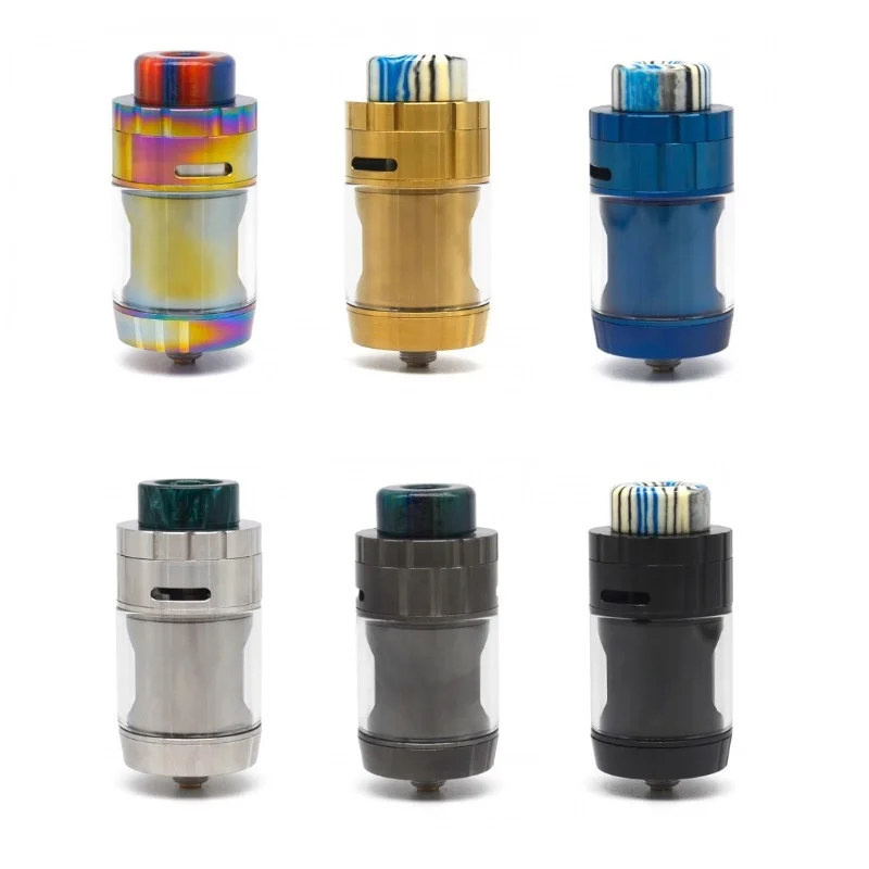 Electronic Cigarette MUTANT 26mm RTA tank Resin 810 Drip Tip single mesh coil configuration atomizer for 510 thread vape mods
Electronic Cigarette MUTANT 26mm RTA tank Resin 810 Drip Tip single mesh coil configuration atomizer for 510 thread vape mods