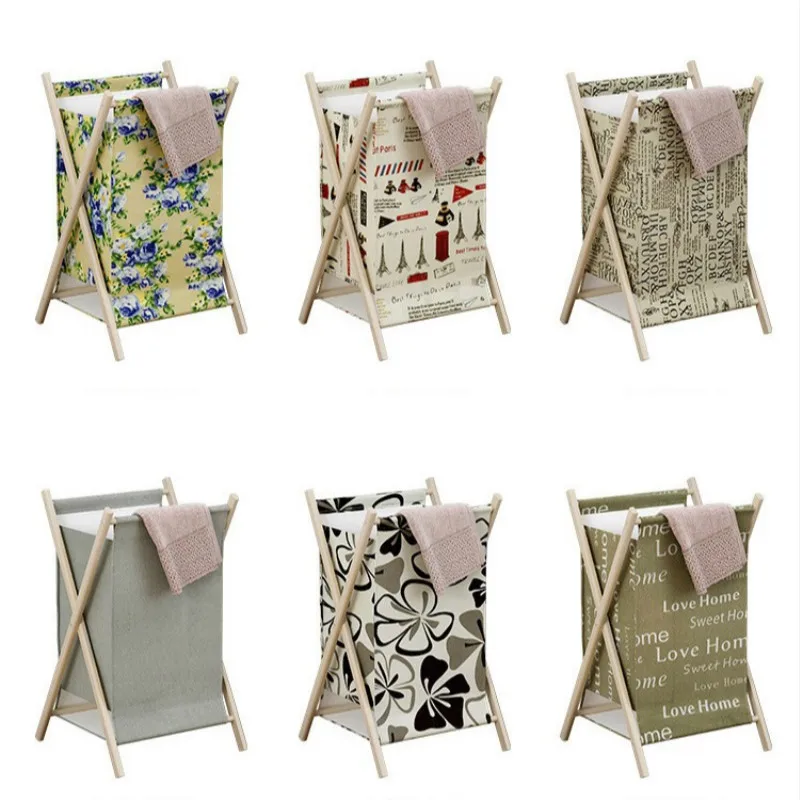 Foldable Wooden X Frame Laundry Basket Thick Cotton Linen Baby Toys Dirty Clothes Basket Portable High Capacity Sundries Hampers
Foldable Wooden X Frame Laundry Basket Thick Cotton Linen Baby Toys Dirty Clothes Basket Portable High Capacity Sundries Hampers