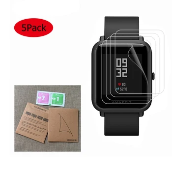 5ps Smart Watch Accessories Transparent TPUClear Screen Protective Film Waterproof Film For Xiaomi Huami Amazfit Bip Youth watch
5ps Smart Watch Accessories Transparent TPUClear Screen Protective Film Waterproof Film For Xiaomi Huami Amazfit Bip Youth watch