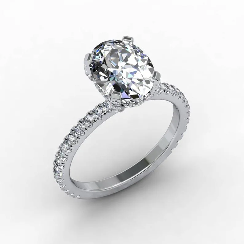 Silver Oval Cut Wedding Engagement Finger Rings for Women Zirconia Bague Femme Jewelry
Silver Oval Cut Wedding Engagement Finger Rings for Women Zirconia Bague Femme Jewelry