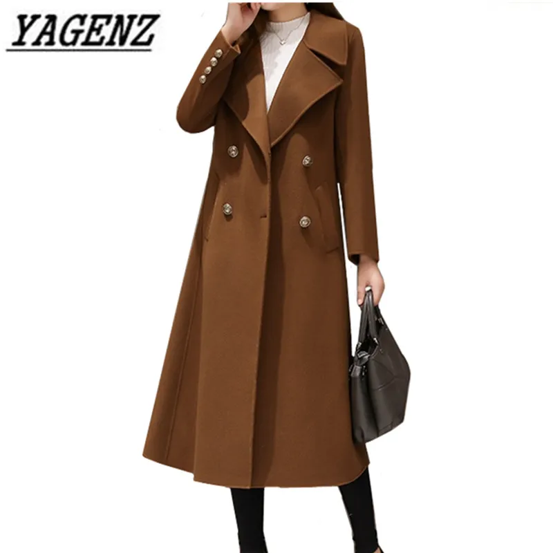 Large size 5XL Women's Wool Long Coats Korean 2019 New Fashion Double-breasted Slim Warm Outerwear Coats Casual Winter Jackets
Large size 5XL Women's Wool Long Coats Korean 2019 New Fashion Double-breasted Slim Warm Outerwear Coats Casual Winter Jackets