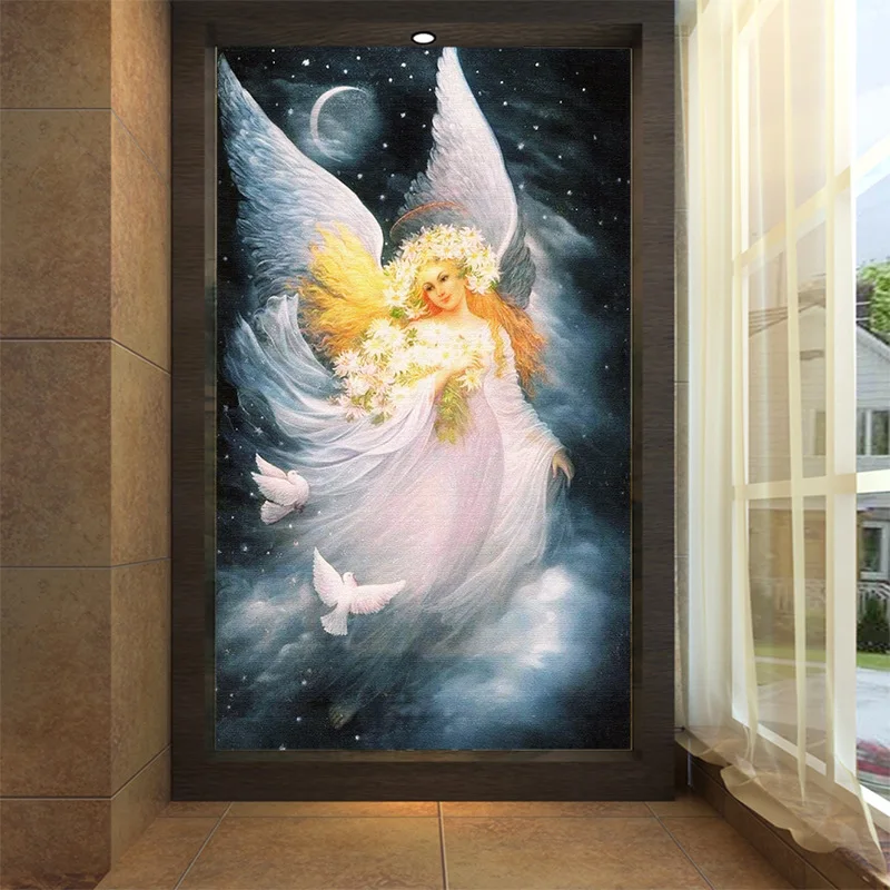 European oil painting fairy character mural wallpaper for porch aisle background hotel KTV club decoration wall papers
European oil painting fairy character mural wallpaper for porch aisle background hotel KTV club decoration wall papers