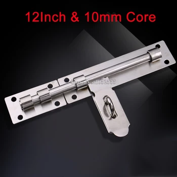Hotsale 12Inch Door Lock Latch Chain Security Bathroom Barrel Bolt Pad Guard 10mm Solid Core Door latch K200/3
Hotsale 12Inch Door Lock Latch Chain Security Bathroom Barrel Bolt Pad Guard 10mm Solid Core Door latch K200/3