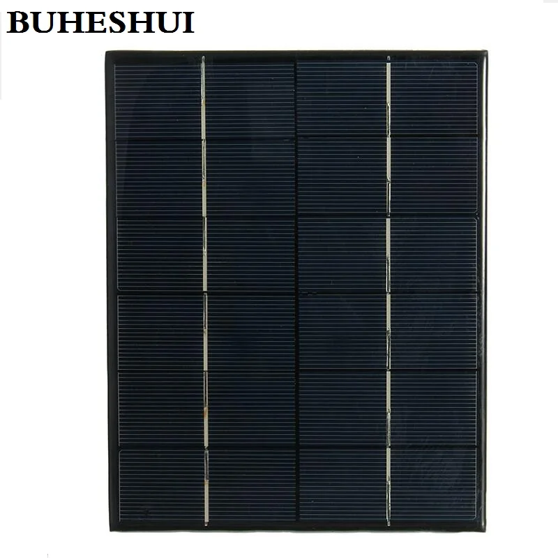 BUHESHUI 6W 5.2W 4.2W 3W 2W 6V Solar Panel Solar Cell Module DIY Solar Panel Battery System Charger Education
BUHESHUI 6W 5.2W 4.2W 3W 2W 6V Solar Panel Solar Cell Module DIY Solar Panel Battery System Charger Education