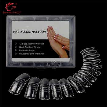TP 120/140/312 Pcs/box Poly Gel Dual System Form Acrylic Nail Tips Easy Extension Builder Full Cover Polygel Stencil Scale Molds
TP 120/140/312 Pcs/box Poly Gel Dual System Form Acrylic Nail Tips Easy Extension Builder Full Cover Polygel Stencil Scale Molds