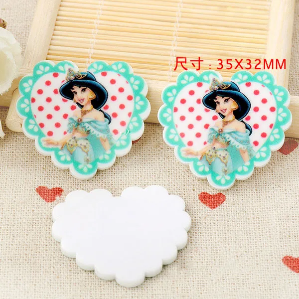 DIY heart Aladdin Jasmine mini Figurine crafts holiday garden decoration flat back planar resin hair accessories
DIY heart Aladdin Jasmine mini Figurine crafts holiday garden decoration flat back planar resin hair accessories