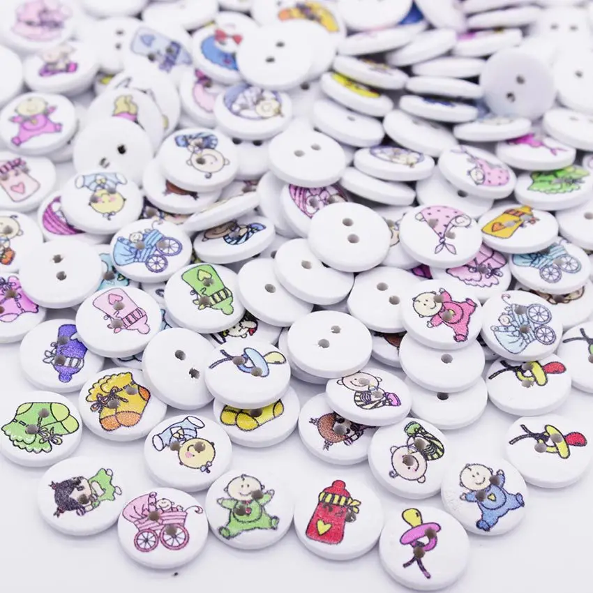 100Pcs 2 Holes Round Baby Painting Wooden Buttons For Kids Sewing Scrapbooking 15mm DIY 2015 New Sewing Accessories Kids Button
100Pcs 2 Holes Round Baby Painting Wooden Buttons For Kids Sewing Scrapbooking 15mm DIY 2015 New Sewing Accessories Kids Button