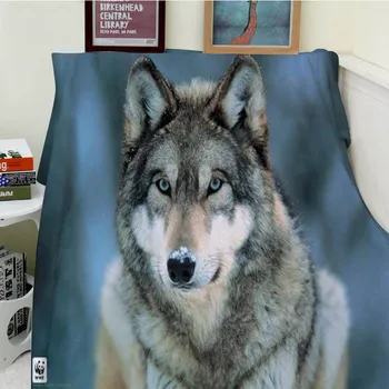 Blankets Comfort Soft Plush Easy Care Machine Wash Funny Gray Wolf Wild Animal Warm Throw Cobertor For Sofa Bed Kids Audlt
Blankets Comfort Soft Plush Easy Care Machine Wash Funny Gray Wolf Wild Animal Warm Throw Cobertor For Sofa Bed Kids Audlt