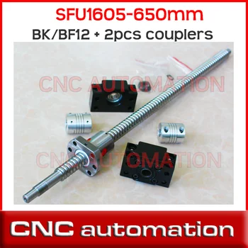RM1605 Ball Screw SFU1605 L= 650mm Rolled Ballscrew + BK BF12 end support + 2pcs coupler 6.35*10mm
RM1605 Ball Screw SFU1605 L= 650mm Rolled Ballscrew + BK BF12 end support + 2pcs coupler 6.35*10mm