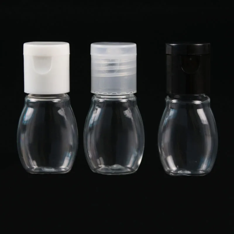10 ML Cosmetic Container Transparent Empty Emulsion Refillable Bottle Flip Cap Plastic Essence Travel 50 pcs | Красота и здоровье
