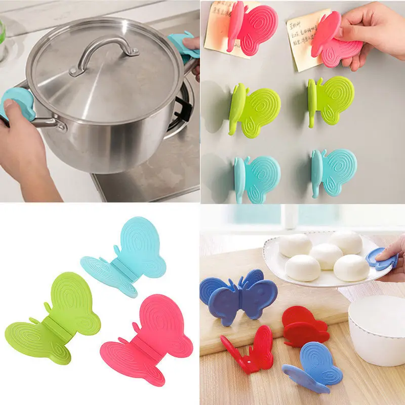 2018 Newest Hot Adorable Butterfly Silicone Anti-Scald Device Kitchen Tool Gadget Random Color
2018 Newest Hot Adorable Butterfly Silicone Anti-Scald Device Kitchen Tool Gadget Random Color