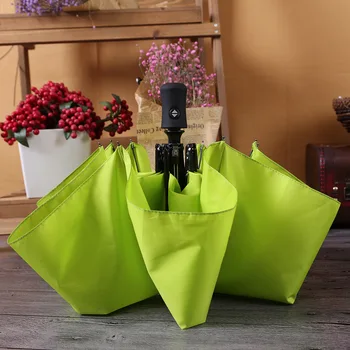 Durable Fashion Advanced Fully-Automatic UV-proof Three Folding Business Solid Sunshade Windproof Super Rain Umbrella 10 Colors
Durable Fashion Advanced Fully-Automatic UV-proof Three Folding Business Solid Sunshade Windproof Super Rain Umbrella 10 Colors
