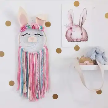 Rabbit Ears Tassels Hanging Pendant Dream Room Door Wall decoration Nordic INS props Bsby Toy Kids Birthday Christmas Gift
Rabbit Ears Tassels Hanging Pendant Dream Room Door Wall decoration Nordic INS props Bsby Toy Kids Birthday Christmas Gift