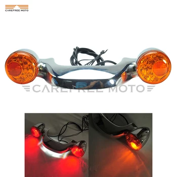 Black Motorcycle LED Rear Brake Light Turn Signal Lights Bar W/ Orange Lens Case for Harley Touring Street Road Glide 2010-2016
Black Motorcycle LED Rear Brake Light Turn Signal Lights Bar W/ Orange Lens Case for Harley Touring Street Road Glide 2010-2016
