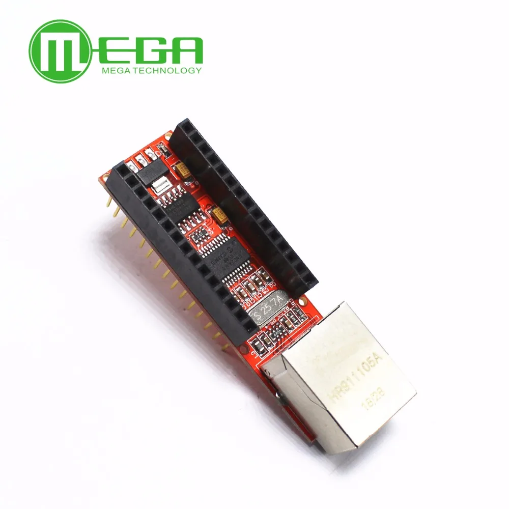 Nano V3 Ethernet Shield ENC28J60 Microchip HR911105A Ethernet Webserver Board Module for Arduino Nano 3.0
Nano V3 Ethernet Shield ENC28J60 Microchip HR911105A Ethernet Webserver Board Module for Arduino Nano 3.0