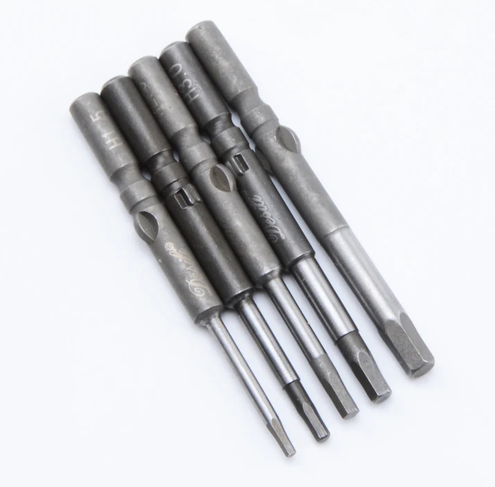 5Pcs 801 Strengthen Magnetic Hexagon Screwdriver Bit 5mm Round Shank Screwdrier Drive Power Drill Bit Set Tools 60mm Long
5Pcs 801 Strengthen Magnetic Hexagon Screwdriver Bit 5mm Round Shank Screwdrier Drive Power Drill Bit Set Tools 60mm Long