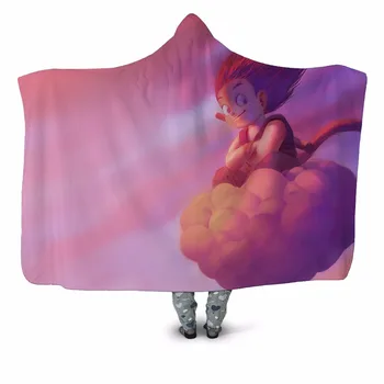 Lovely Anime 3D Printed Plush Hooded Blanket for Adults Youth Children Warm Wearable Fleece Throw Blanket Home Office Washable
Lovely Anime 3D Printed Plush Hooded Blanket for Adults Youth Children Warm Wearable Fleece Throw Blanket Home Office Washable