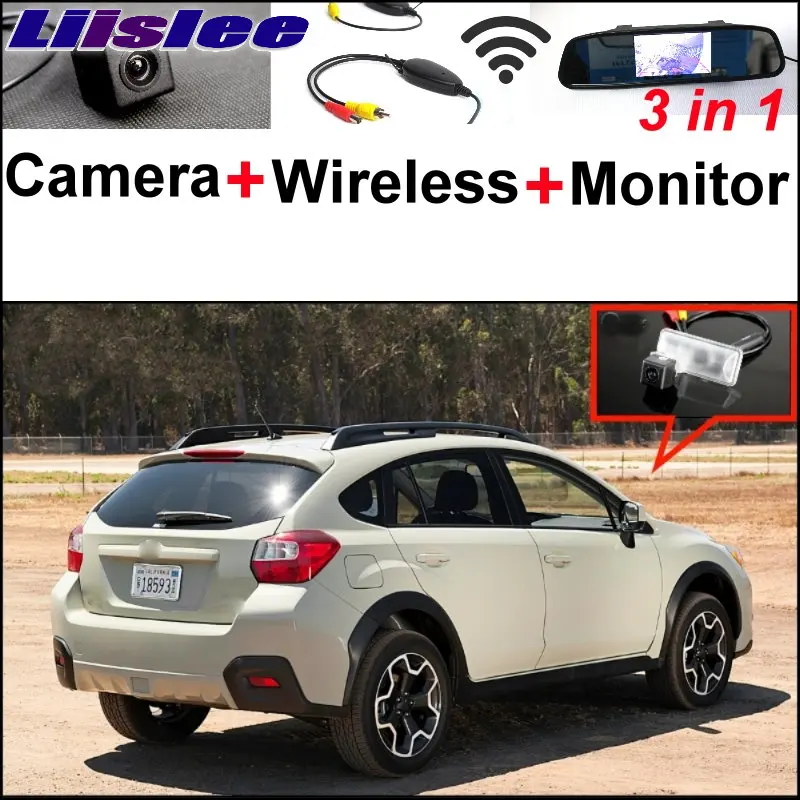 Liislee 3 in1 Special Rear View Camera + Wireless Receiver + Mirror MonitorBackup Parking System For Subaru XV Crosstrek
Liislee 3 in1 Special Rear View Camera + Wireless Receiver + Mirror MonitorBackup Parking System For Subaru XV Crosstrek