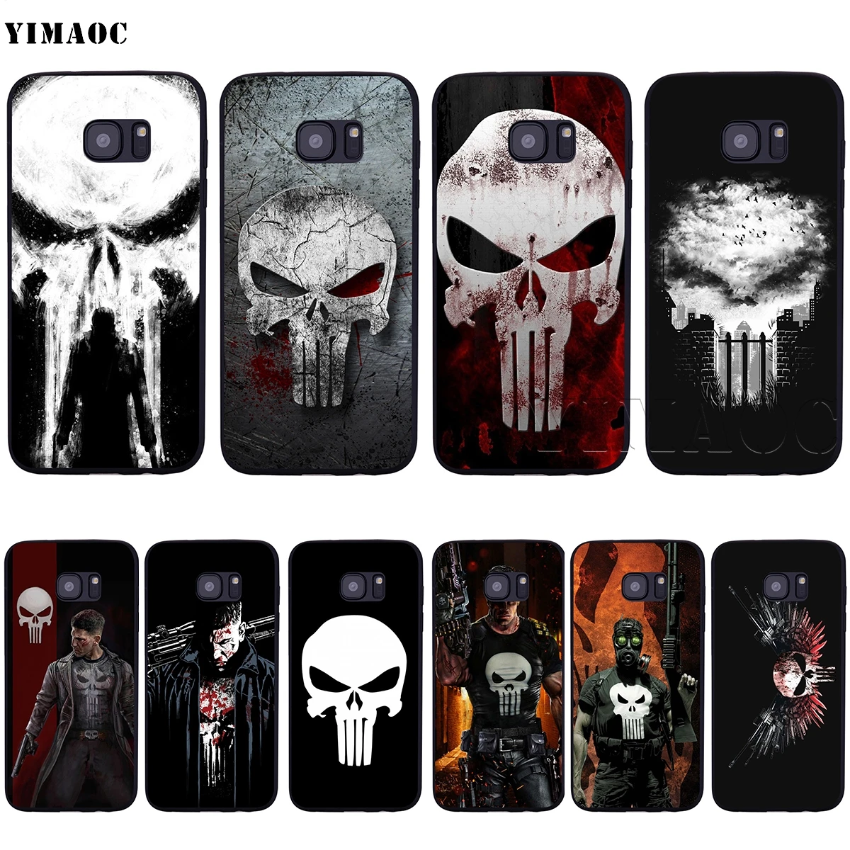 YIMAOC Marvel The Punisher Soft Silicone Case for Samsung Galaxy S6 S7 S10e Edge S8 S9 Plus A3 A5 A6 A7 A8 A9 J6 Note 8 9 2018
YIMAOC Marvel The Punisher Soft Silicone Case for Samsung Galaxy S6 S7 S10e Edge S8 S9 Plus A3 A5 A6 A7 A8 A9 J6 Note 8 9 2018