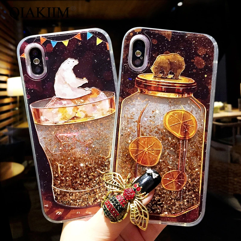 Luxury 3D Heart iCe Cream Dream Bear Dynamic Liquid Quicksand Phone Case For Samsung S8 S9 S10 Plus S10E Note 8 9 10 Back Cover
Luxury 3D Heart iCe Cream Dream Bear Dynamic Liquid Quicksand Phone Case For Samsung S8 S9 S10 Plus S10E Note 8 9 10 Back Cover