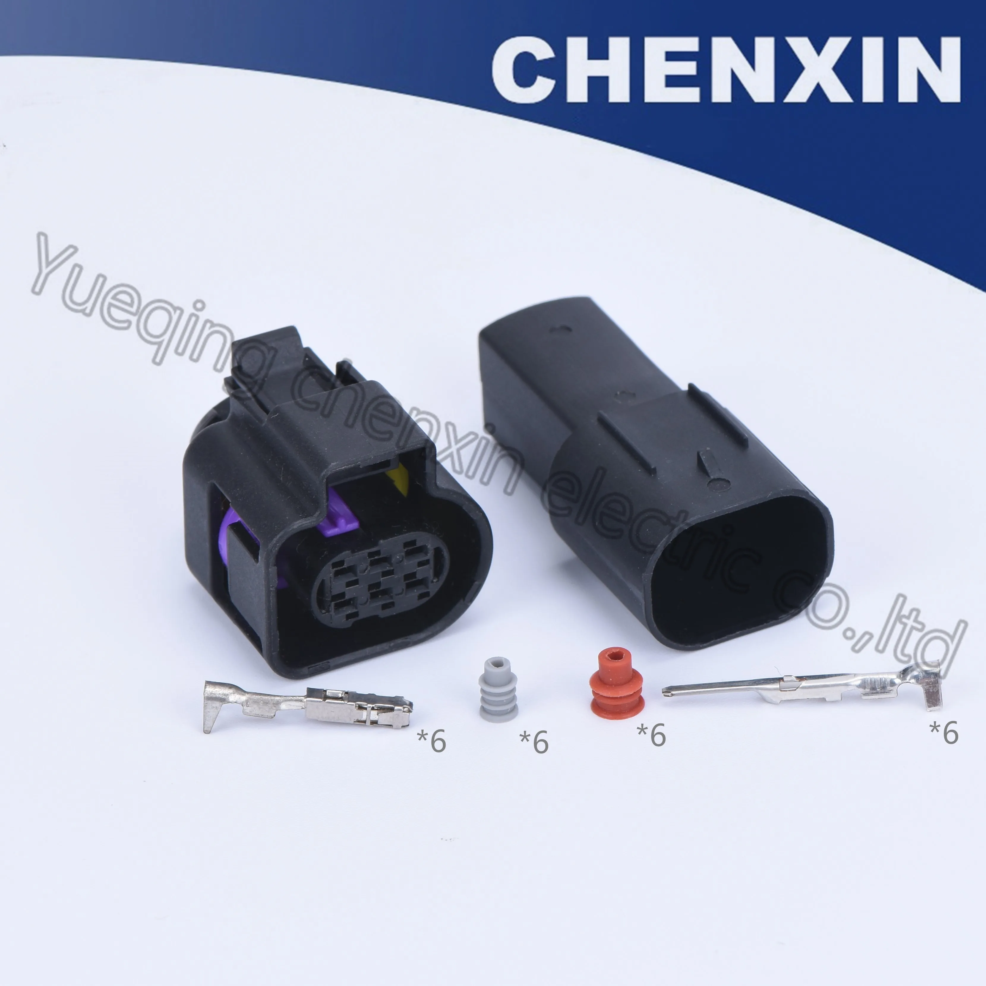 Black 6pin auto waterproof plug female and male(1.5) LSU 4.9 Wide Band Oxygen Sensor Connector for Cad 1 928 404 669 1928404669
Black 6pin auto waterproof plug female and male(1.5) LSU 4.9 Wide Band Oxygen Sensor Connector for Cad 1 928 404 669 1928404669